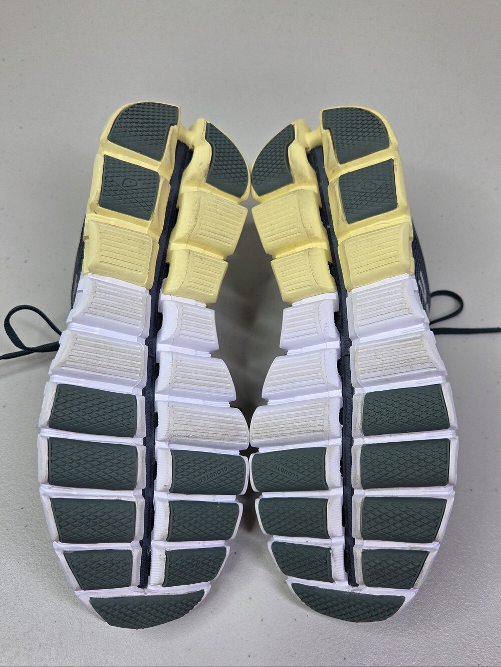 On Running Cloud Cloudflow Size 7.5 Sea/Limelight Helion Women's Shoes Sneakers - Picture 12 of 13